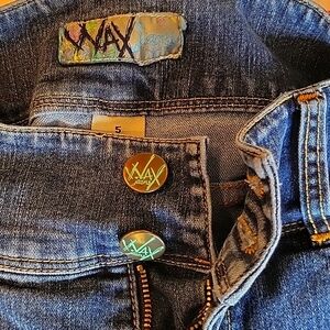 Wax Jeans Low  cut sz 5
